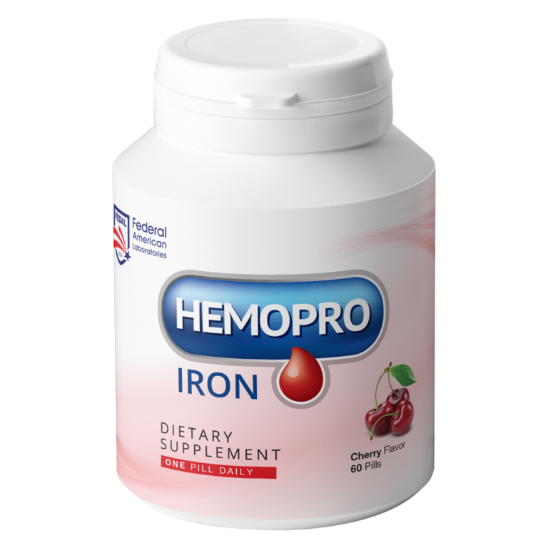 Hemopro Iron Pills Federal American Laboratories